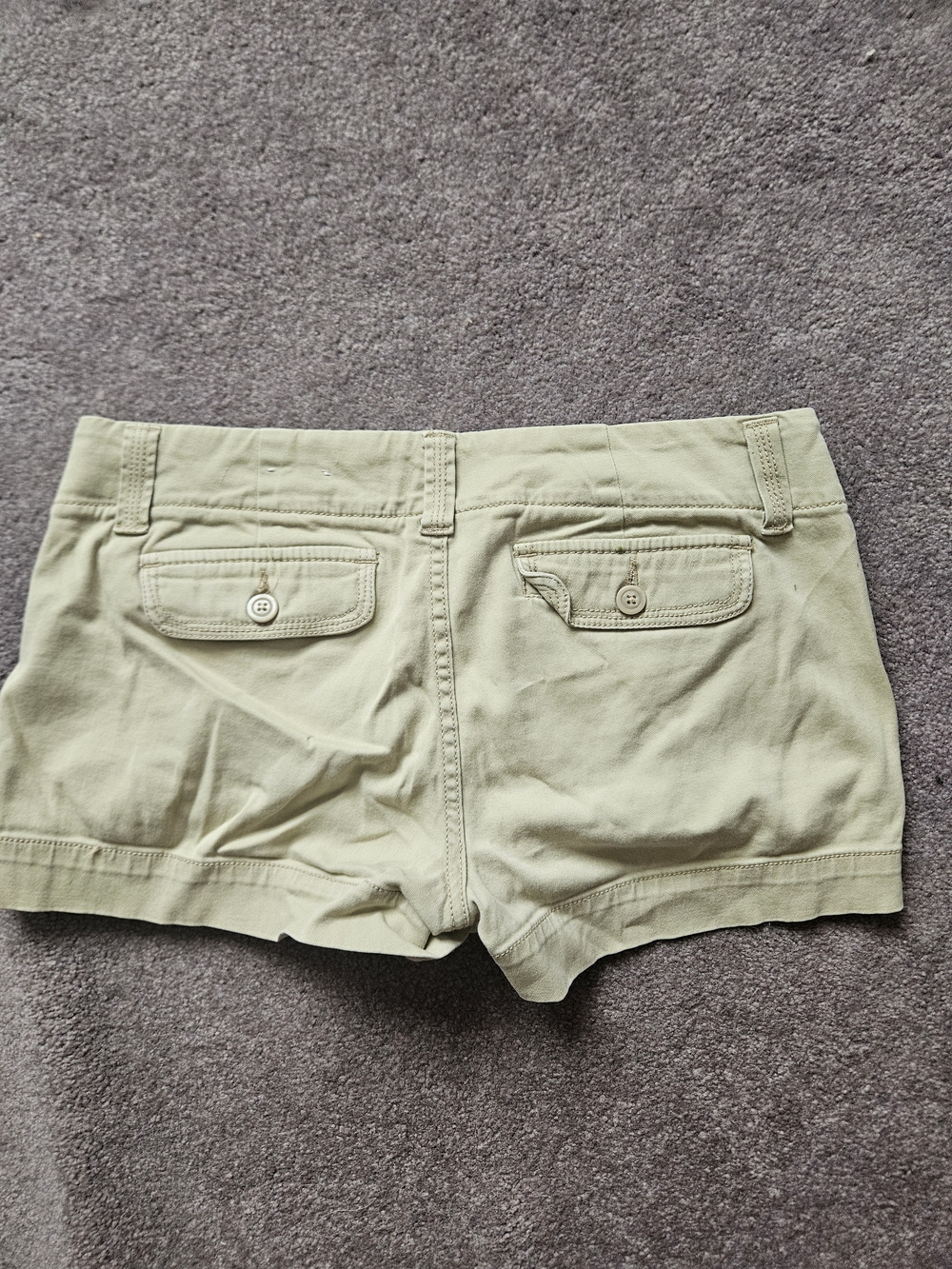 Women's Tan Casual Cotton Shorts